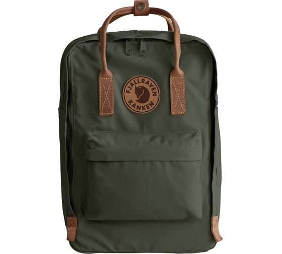 Рюкзак Fjallraven Kanken No. 2 Laptop 15", темно-зеленый, 28х16х40 см, 18 л F23569-662 1