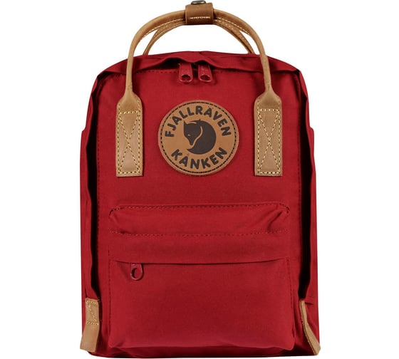 Рюкзак Fjallraven Kanken №2 Mini, темно-красный, 20х13х29 см, 7 л F24260-325