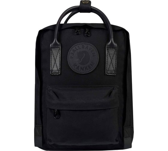 Рюкзак Fjallraven Kanken №2 Mini Black Edition, черный, 20х13х29 см, 7 л F24261-550