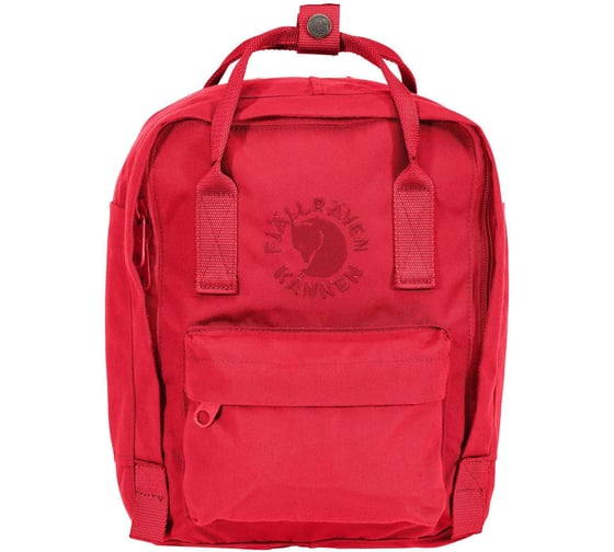 Рюкзак Fjallraven Re-Kanken Mini, красный, 20х13х29 см, 7 л F23549-320