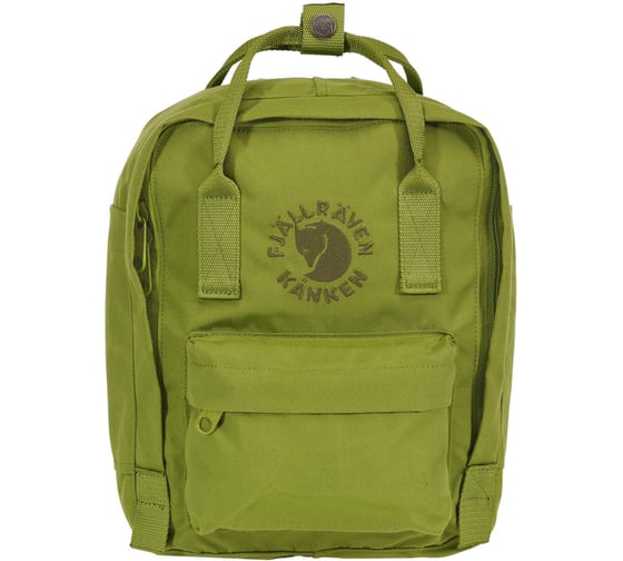 Рюкзак Fjallraven Re-Kanken Mini, зеленый, 20х13х29 см, 7 л F23549-607 1