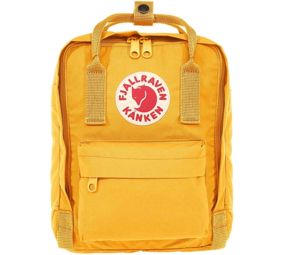 Рюкзак Fjallraven Kanken Mini ярко-желтый, 20х13х29 см, 7 л F23561-141 1