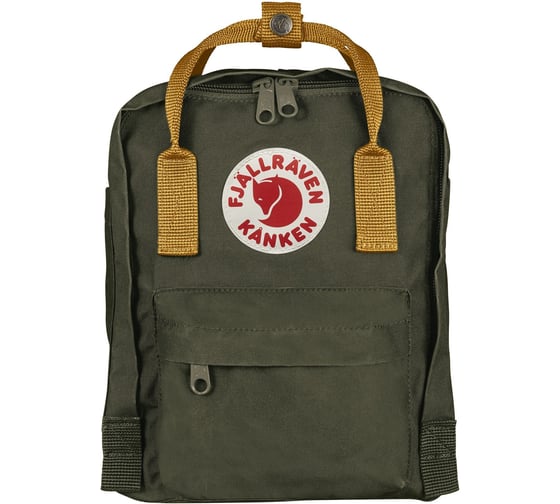 Рюкзак Fjallraven Kanken Mini темно-зеленый, 20х13х29 см, 7 л F23561-662-166