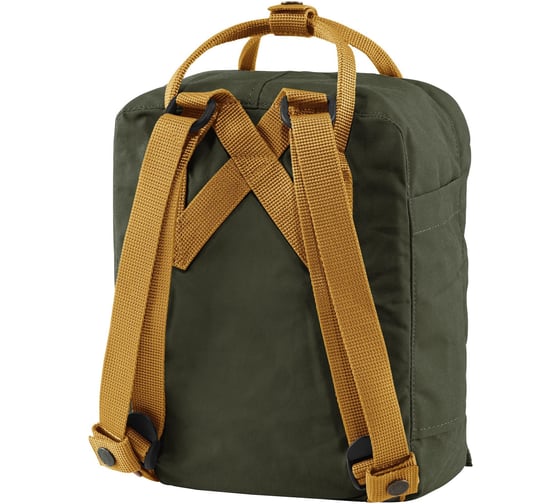 Рюкзак Fjallraven Kanken Mini темно-зеленый, 20х13х29 см, 7 л F23561-662-166