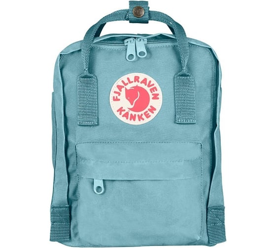 Рюкзак Fjallraven Kanken Mini голубой, 20х13х29 см, 7 л F23561-501 1
