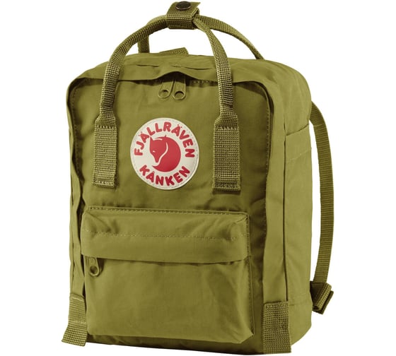 Рюкзак Fjallraven Kanken Mini болотный, 20х13х29 см, 7 л F23561-612