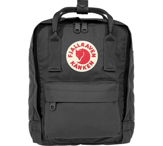 Рюкзак Fjallraven Kanken Mini серый, 20х13х29 см, 7 л F23561-46