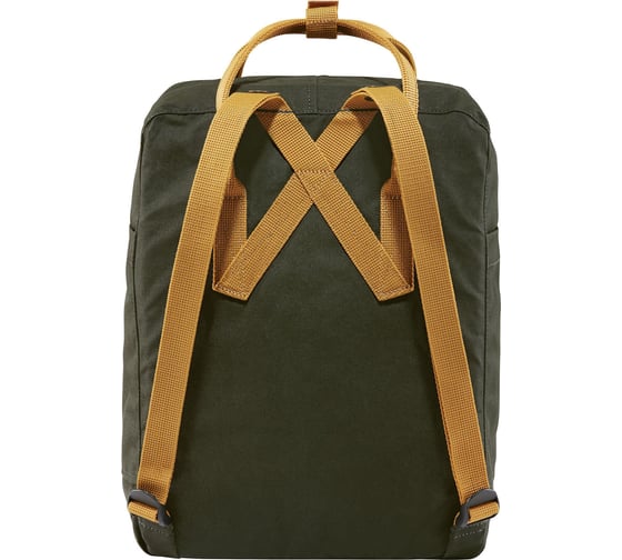 Рюкзак Fjallraven Kanken темно-зеленый, 27х13х38 см, 16 л F23510-662-166