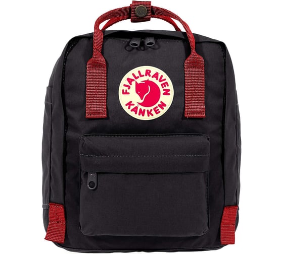 Рюкзак Fjallraven Kanken Mini черный, 20х13х29 см, 7 л F23561-550-326