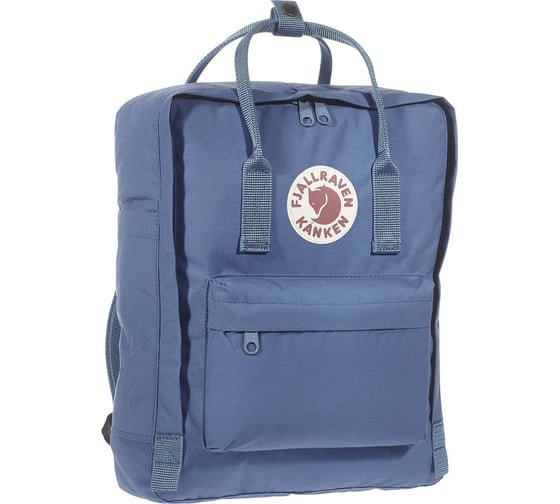 Рюкзак Fjallraven Kanken светло-синий, 27х13х38 см, 16 л F23510-519