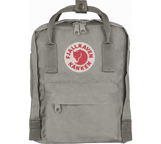 Рюкзак Fjallraven Kanken Mini светло-серый, 20х13х29 см, 7 л F23561-21