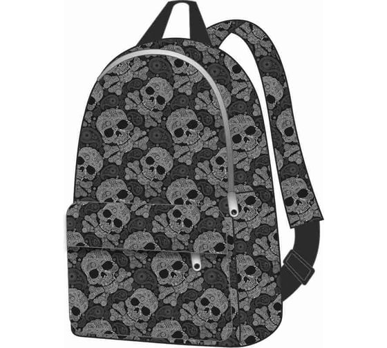 Рюкзак молодежный LAMARK Fashion paisley, 280x400x150 мм, 1 отделение, карман снаружи на молнии, доп. карман внутри BP0606