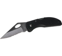 Нож складной-брелок FIT нержавеющая сталь, красные ручки 10551