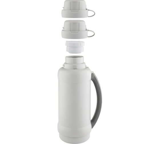 Термос THERMOS 34 серия 1 литр, стеклянная колба, белый 923714-w