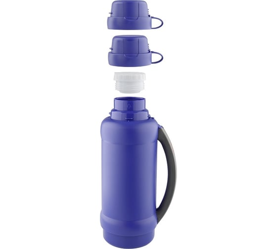 Термос THERMOS 34 серия 1.8 литра, стеклянная колба, синий 923721-b