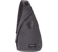 Рюкзак WENGER Grey Heather на одно плечо, cерый, 25х15х45 см, 7 л 2607424550