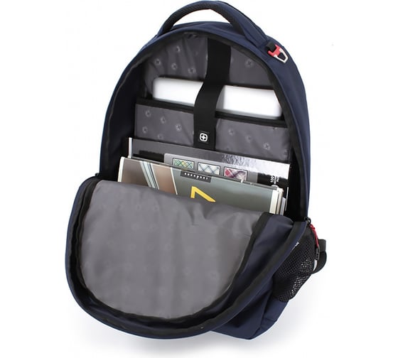 Рюкзак WENGER 15”, темно-синий, полиэстер 900D, 44х35х18 см, 28 л 6793301408