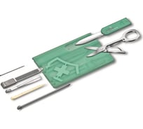 Швейцарская карточка Victorinox SwissCard Classic Fresh Energy бирюзовая 0.7145.T