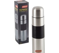 Термос из нержавеющей стали с силиконовыми вставками Mallony NUOVO 1.0 л 005234