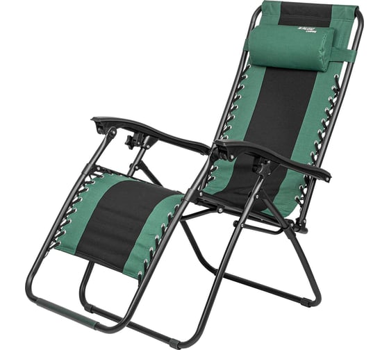 Многопозиционное складное кресло-шезлонг PALISAD Camping 160х63.5х109cм 69606