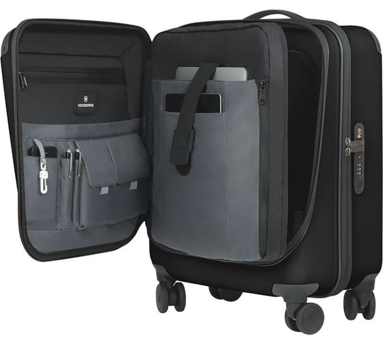 Чемодан Victorinox Spectra Dual-Access 2.0, черный, 41x24x55 см, 37 л 31318101