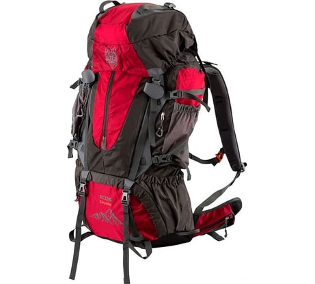 Рюкзак EcosCoyote красный, 80л 006674