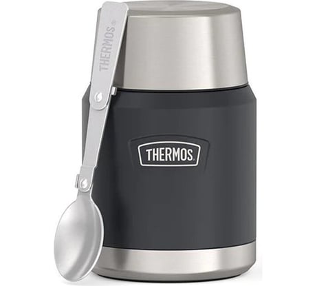 Термос для еды THERMOS ICON IS-300 GT 0.47 литра, черный 563125