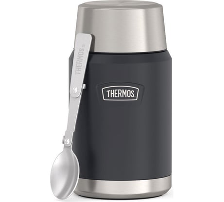 Термос для еды THERMOS ICON IS-301 GT 0.47 литра, черный 563156