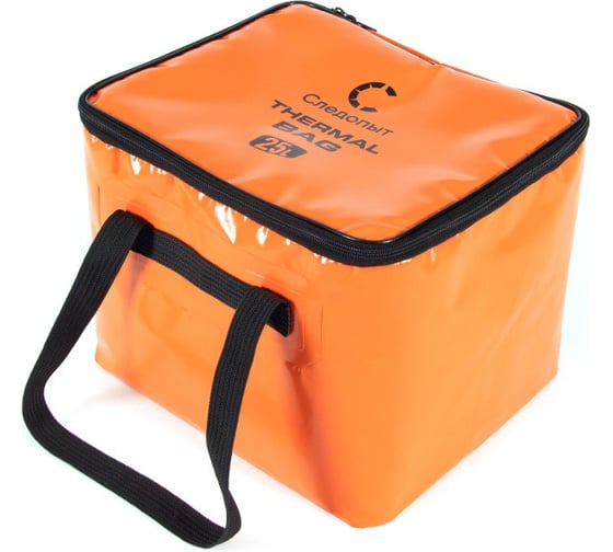 Сумка изотермическая Следопыт ПВХ Thermal Bag, 35x25x28 см, 25 л, оранжевый PF-BI-TB12 1