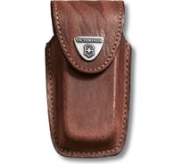Кожаный коричневый чехол для Swiss Army Knives or EcoLine Victorinox 91 мм 4.0535