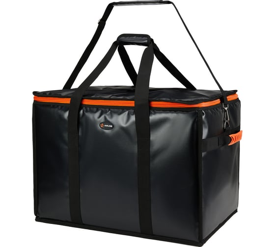 Сумка-холодильник Airline BIG SIZE, 100 л, 58x42x42 см, черная ADCB029
