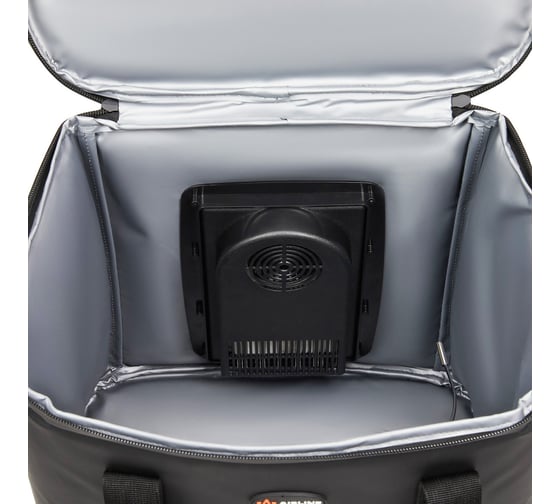 Сумка-холодильник Airline Black Edition 30 л, охлаждение/нагрев 12В, 55Вт, 36х26х33см, черная ACFK010