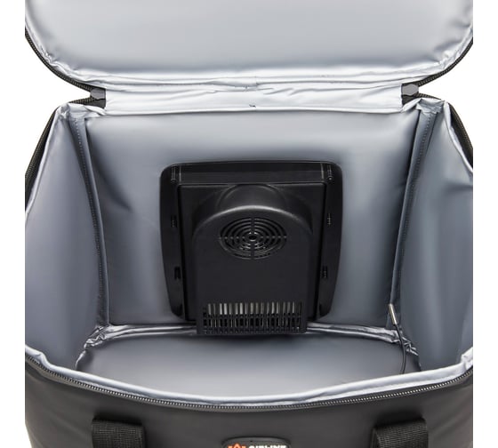 Сумка-холодильник Airline Black Edition 50 л, охлажд/нагрев 12В, 55Вт, 40х35х36см, черная ACFK011