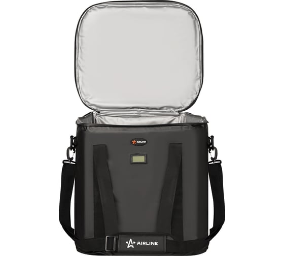 Сумка-холодильник Airline Black Edition 65 л, охлажд/нагрев 12В, 55Вт 42х38х41см, черная ACFK012