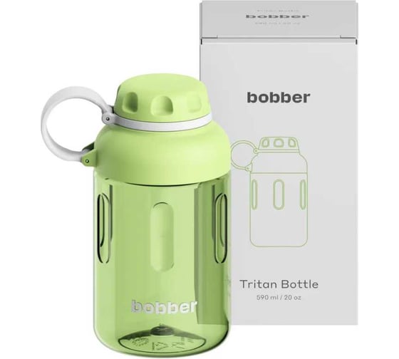 Бутылка питьевая бытовая BOBBER 0.59 л Tritan Bottle-590 Mint Cooler