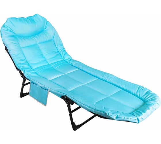 Шезлонг складной Forsage blue F-FG-HY-8008LB(59202)