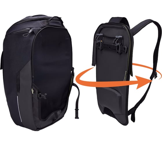 Велосипедная сумка-рюкзак Thule Paramount, 26 л, Black 3205091