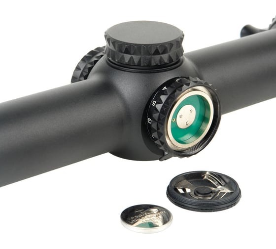 Прицел оптический Veber Wolf 1-6x24 GB FD07 Загонник м28043