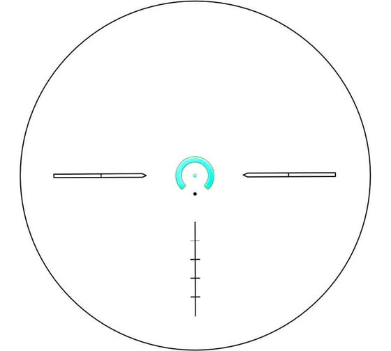 Прицел оптический Veber Wolf II 1-10x26 GB FD Загонник м27180