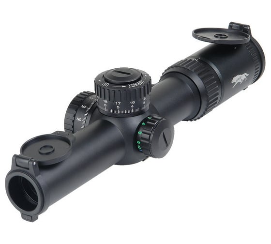 Прицел оптический Veber Wolf II 1-10x26 GB FD Загонник м27180