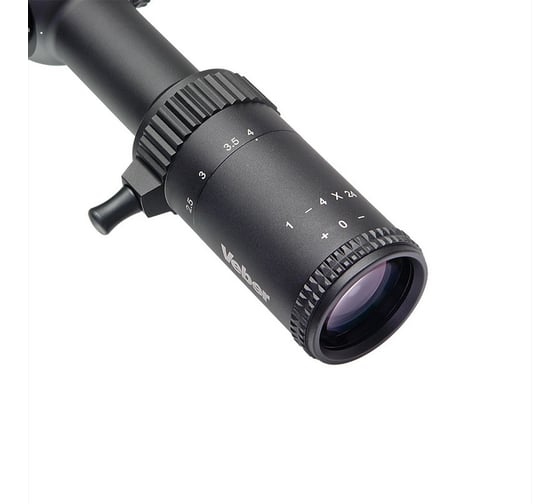 Прицел оптический Veber Wolf 1-4x24 GB DnD Загонник м23702 1