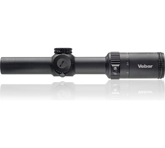 Прицел оптический Veber Wolf 1-4x24 GB DnD Загонник м23702