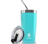Термокружка RoadLike City Mug 570мл, голубая 294407