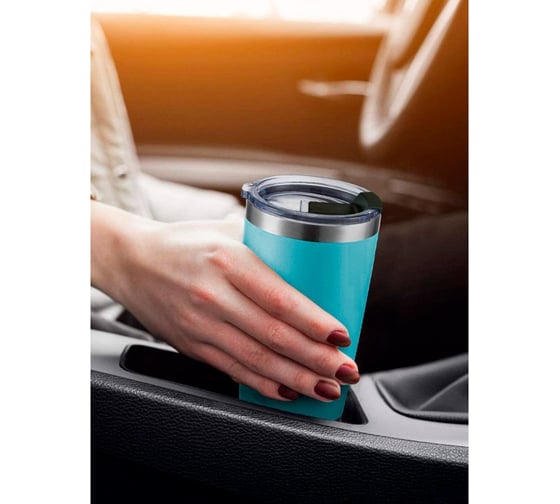 Термокружка RoadLike City Mug 570мл, голубая 294407