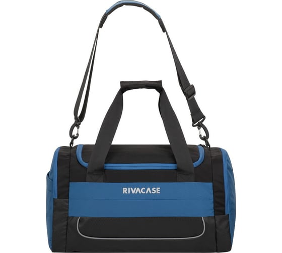 Дорожная и спортивная сумка RIVACASE black 30L Duffle bag /6 5235blue