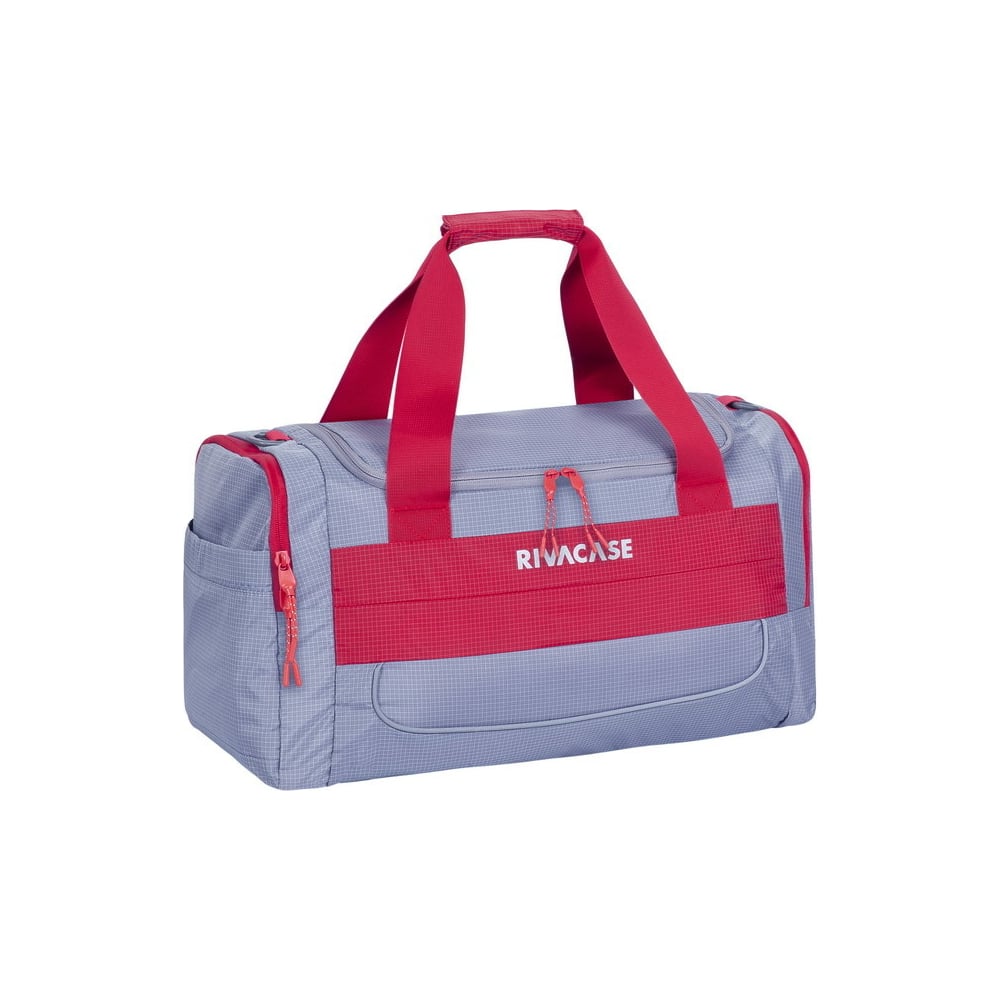 Дорожная и спортивная сумка RIVACASE grey/red 30L Duffle bag/6 5235red ...