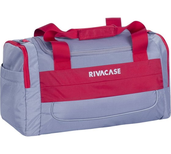 Дорожная и спортивная сумка RIVACASE grey/red 30L Duffle bag/6 5235red