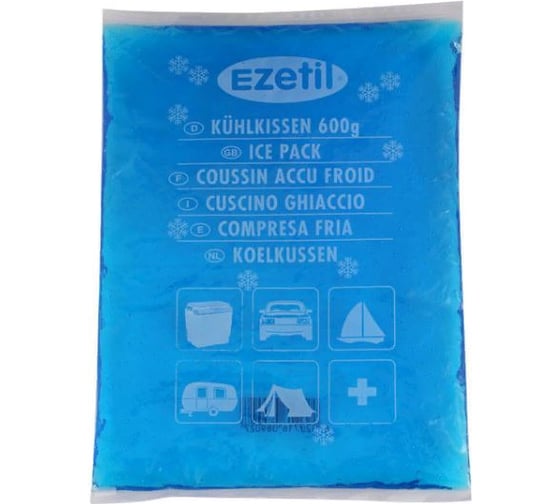 Аккумулятор холода и тепла Ezetil Soft Ice Pack 600 гр 61032 1