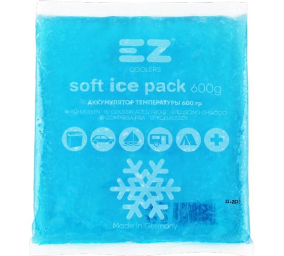 Аккумулятор холода и тепла Ezetil Soft Ice Pack 600 гр 61032