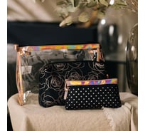 Косметическая сумка Arya Home 30x9X21 см, 22x7X13.5 см, 17.5x2X11 см, 3 предмета 8680943086372